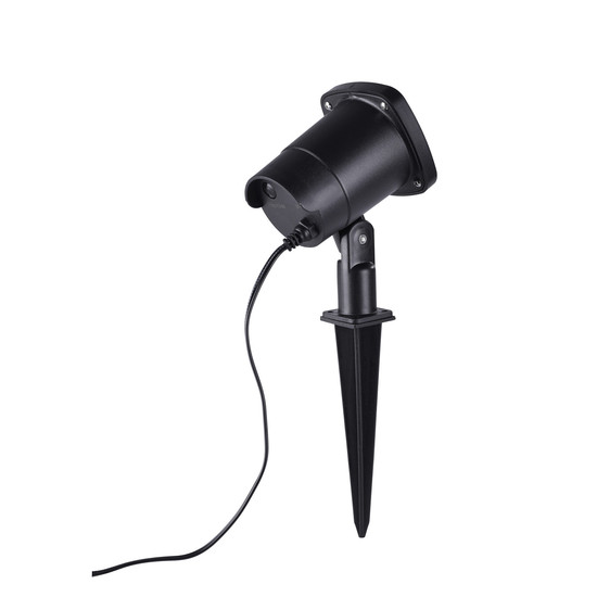 JUST LIGHT LASER LED Erdspießleuchte Laser Grün,Rot max.6W schwarz IP44 19940-18