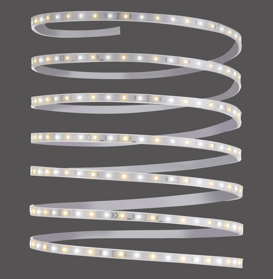 JUST LIGHT TEANIA LED Lichtstreifen CCT Dimmbar 15W transparent IP44 81207-00