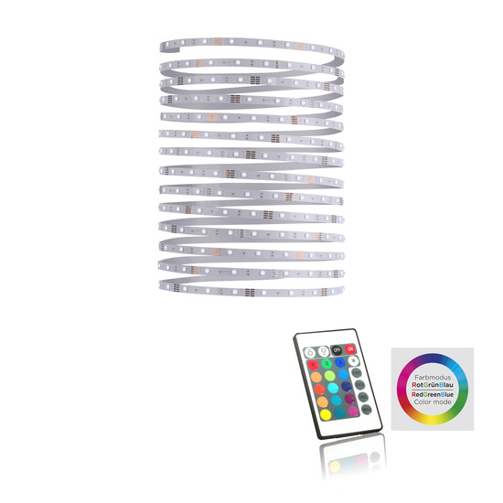 JUST LIGHT TEANIA LED Lichtstreifen RGB Dimmbar 24W multicolor 81219-70