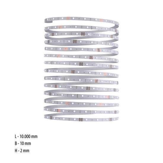 JUST LIGHT TEANIA LED Lichtstreifen RGB Dimmbar 24W multicolor 81219-70