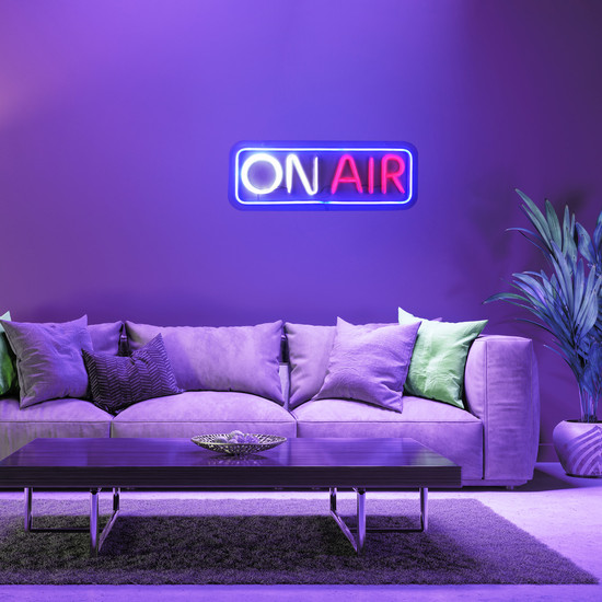 JUST LIGHT NEON-ON AIR LED Neon-LED-Bild Blau,weiss,rot 10W multicolor 85023-70