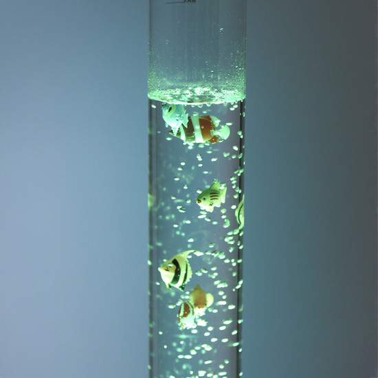 JUST LIGHT AVA LED Wassersäule RGB 0,72W 12-fach stahl 85106-55