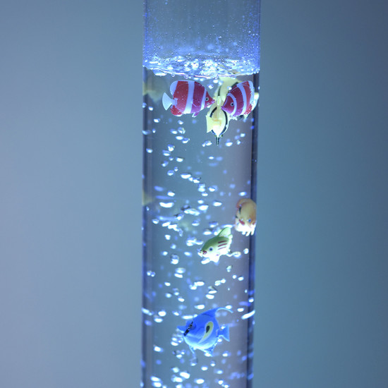 JUST LIGHT AVA LED Wassersäule RGB 0,72W 12-fach stahl 85106-55