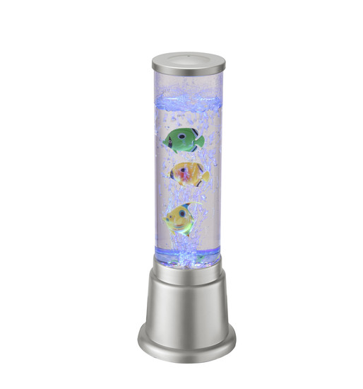 JUST LIGHT AVA LED Wassersäule RGB 0,6W 12-fach silber 85127-21