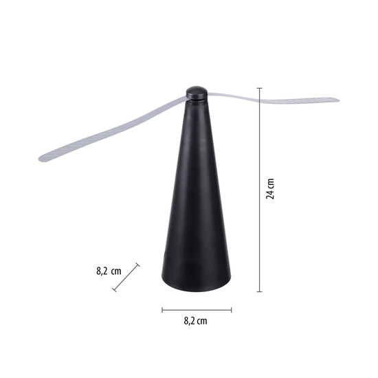 JUST LIGHT SWAT LED Fliegenwedler 0,6W schwarz 86208-18