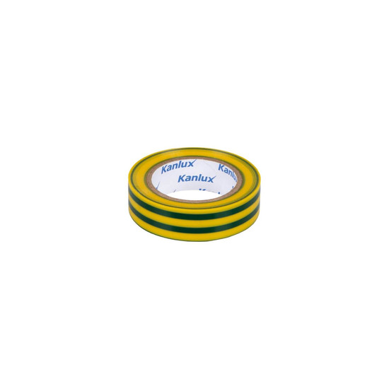 Kanlux Isolierband 1,6cm Gelb Grün 10m 1292
