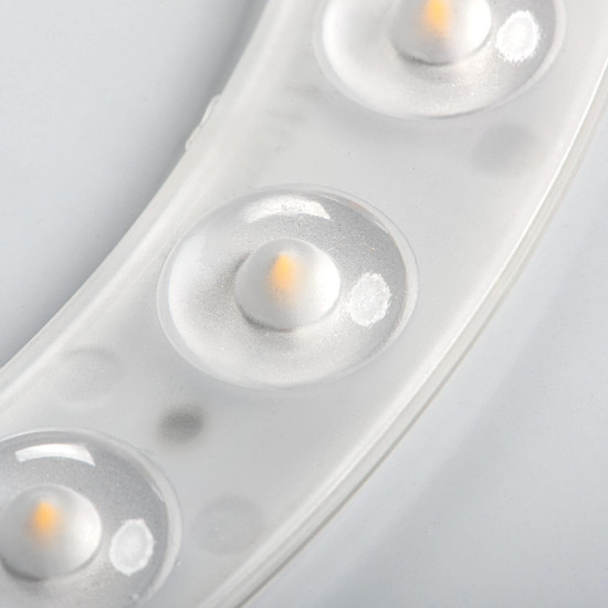 Kanlux LED Deckenleuchte Fogler 17W neutralweiss 4000K Bewegungsmelder Weiß Metall Ø33cm 18123