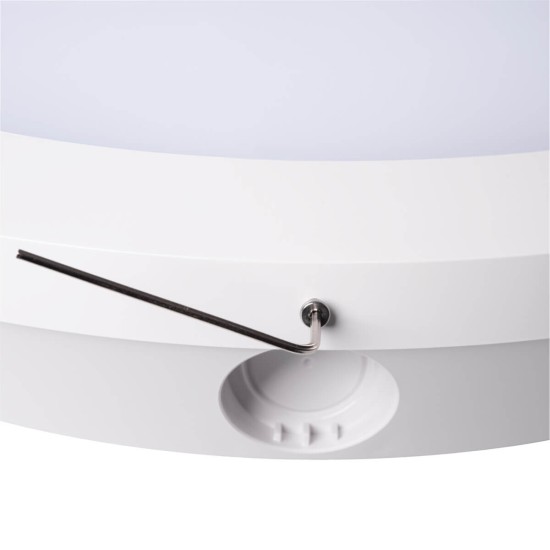 Kanlux LED- Deckenleuchte DABA PRO Weiß IP65 19064