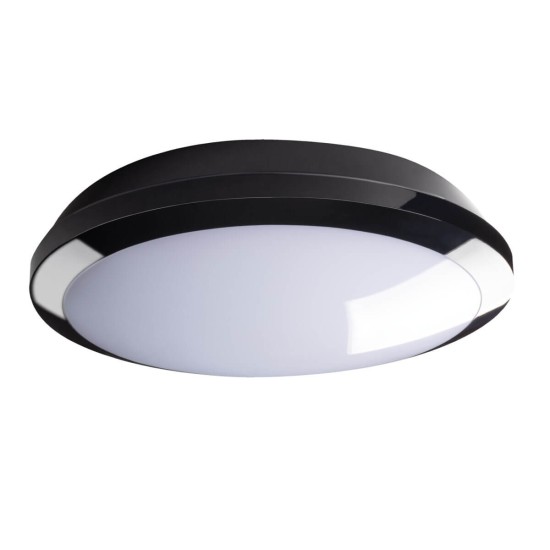 Kanlux LED- Deckenleuchte DABA PRO Schwarz IP65 19065