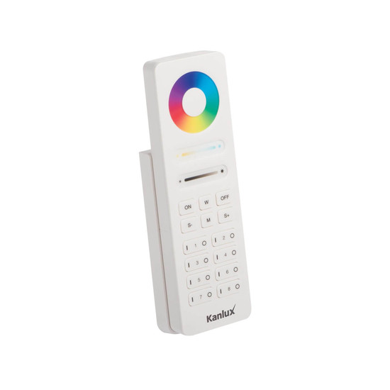 Kanlux Fernbedienung für LED Streifen RGB+CCT 8 Zonen Weiß 22134