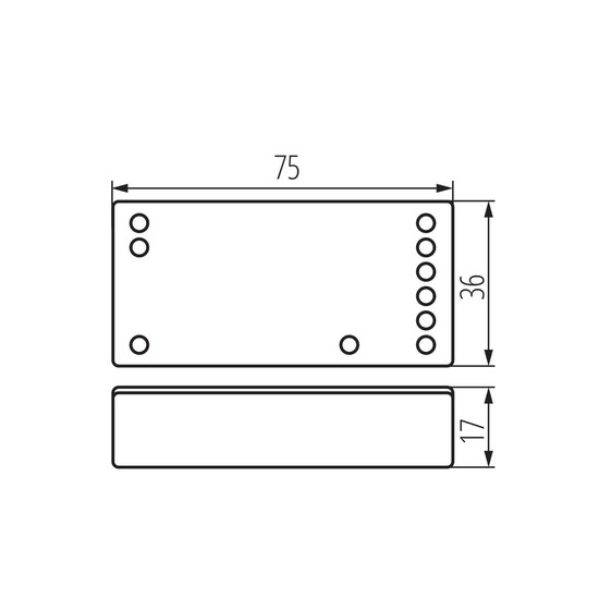 Kanlux Controller für LED Streifen 12V/24V Digital RGB+CCT Funk 22149