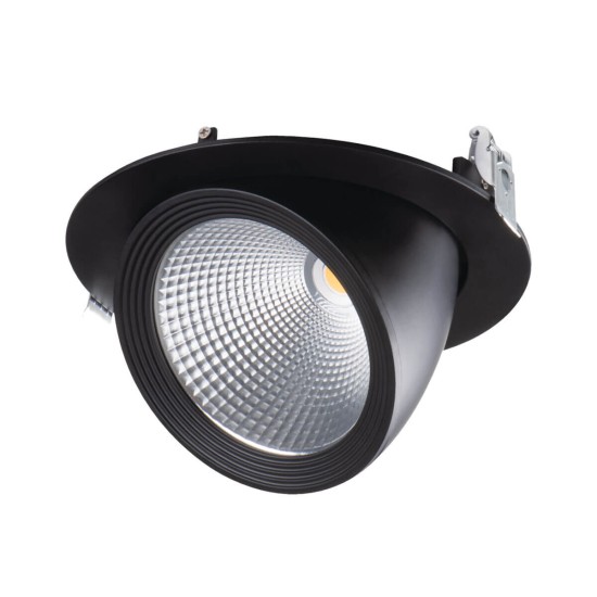 Kanlux Downlight, Einbauleuchte HIMA LED Schwarz 22842