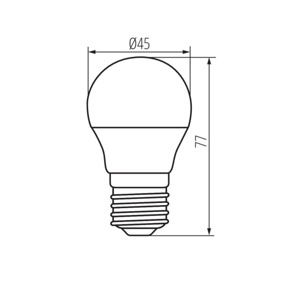Kanlux Lampe BILO LED E27 23418