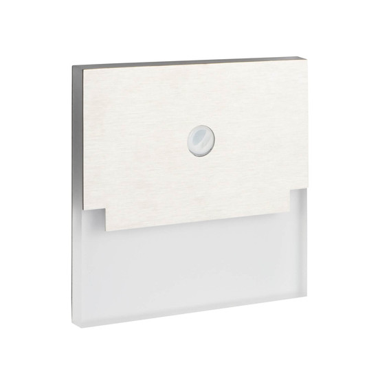 Kanlux LED Wandeinbauleuchte Sabik 0,8W neutralweiss 4000K Bewegungsmelder Edelstahl 23795