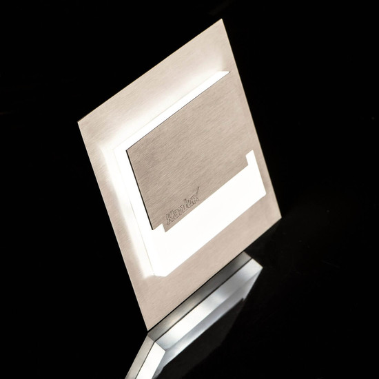 Kanlux LED Wandeinbauleuchte Sabik 0,8W neutralweiss 4000K Bewegungsmelder Edelstahl 23795