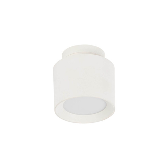Kanlux LED Aufbaustrahler Sonor 6W CCT warm-/neutral-/tageslichtweiss 3000K/4000K/5700K Weiß Aluminium Ø9cm 24364