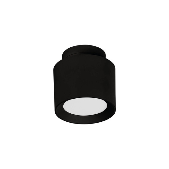 Kanlux LED Aufbaustrahler Sonor 6W CCT warm-/neutral-/tageslichtweiss 3000K/4000K/5700K Schwarz Aluminium Ø9cm 24365