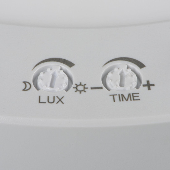 Kanlux LED Downlight Erga 18W einstellbar CCT warm-/neutral-/tageslichtweiss 3000K/4000K/6500K Bewegungsmelder Weiß Ø23cm 24617