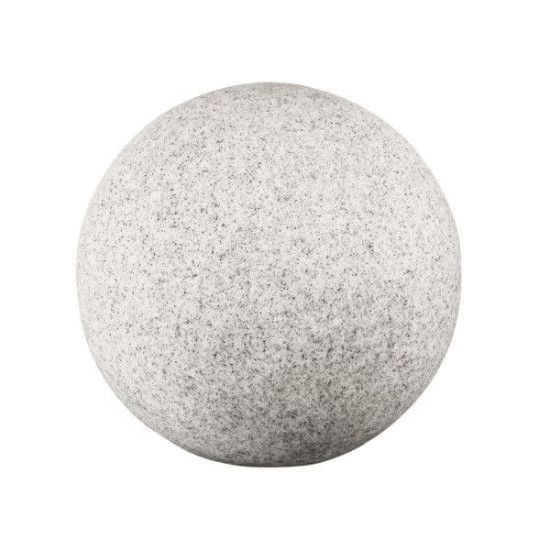 Gartenkugel Kugelleuchte Ø300 mm Ball 230V E27 IP65 Garten Lampe Naturstein Optik Kanlux Stono