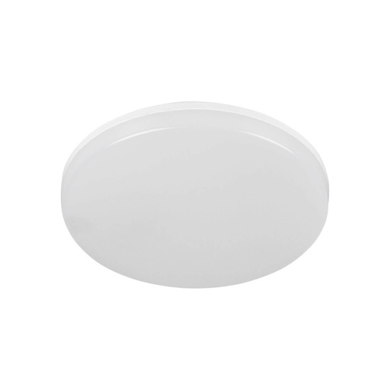 Kanlux LED Deckenleuchte Varso 20W einstellbar CCT warm-/neutral-/tageslichtweiss 3000K/4000K/6500K IP54 Weiß Ø28cm 26438