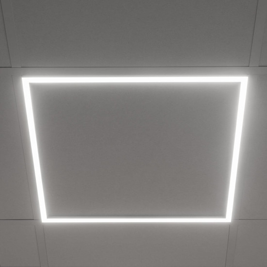 Kanlux LED Panel Avar 32W neutralweiss 4000K UGR19 Weiß Aluminium 59x59cm 26778