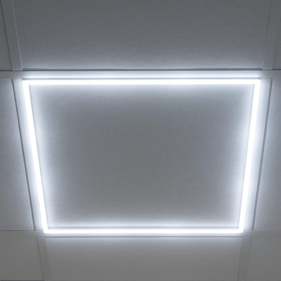 Kanlux LED Panel Avar 32W CCT warm-/neutral-/tageslichtweiss 3000K/4000K/6500K Weiß Aluminium 59x59cm 26779
