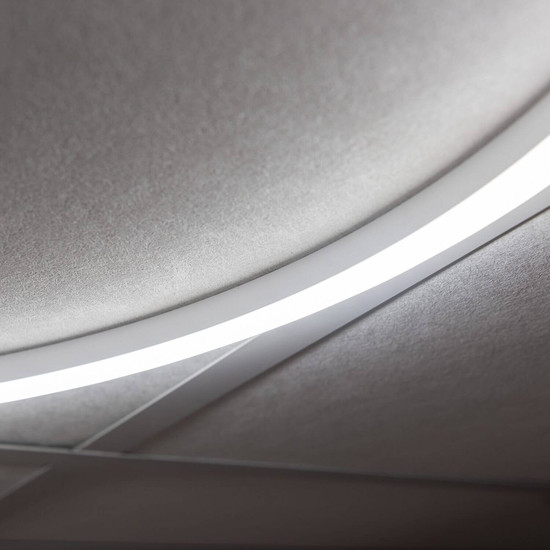 Kanlux LED Panel Avar 40W neutralweiss 4000K Weiß Aluminium Ø59cm 26785