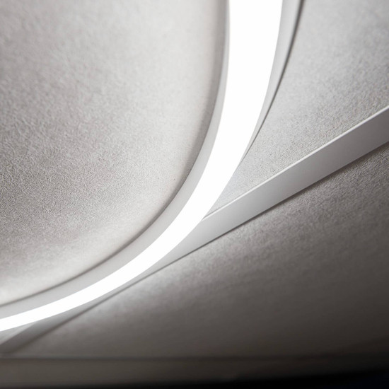 Kanlux LED Panel Avar 40W neutralweiss 4000K Weiß Aluminium Ø59cm 26785