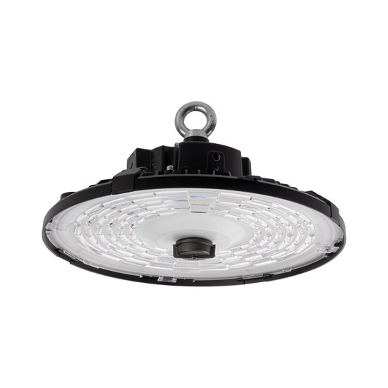 Kanlux LED Hallenstrahler HB Pro 200W CCT neutral-/tageslichtweiss 4000K/5000K/6500K dimmbar IP65 Schwarz Aluminium Ø31cm 27168
