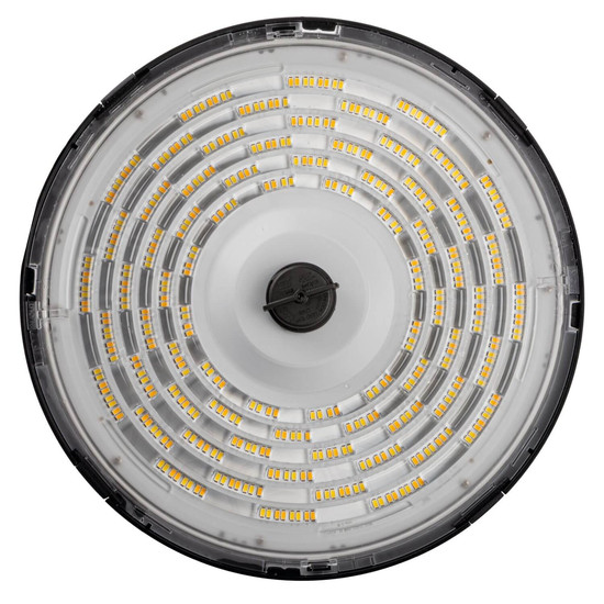 Kanlux LED Hallenstrahler HB Pro 200W CCT neutral-/tageslichtweiss 4000K/5000K/6500K dimmbar IP65 Schwarz Aluminium Ø31cm 27168