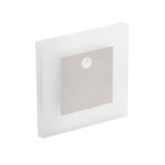 Kanlux APUS 27371 LED Einbauleuchte 0,8W tageslichtweiss gebürsteter Stahl