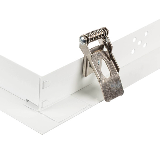 Kanlux Einbaurahmen für LED Panel 60x60cm Weiß Stahl 27608
