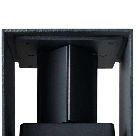 Kanlux LED Außenwandleuchte Reka 7W CCT warm-/neutral-/tageslichtweiss 3000K/4000K/6500K IP54 Graphit Aluminium 10x10cm 29005