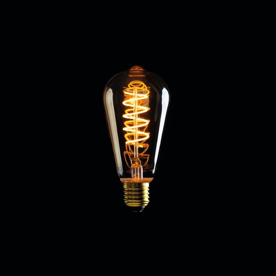 Kanlux 29643 XLED LED Filament Lampe E27 5W 1800K Extra-warmweiss