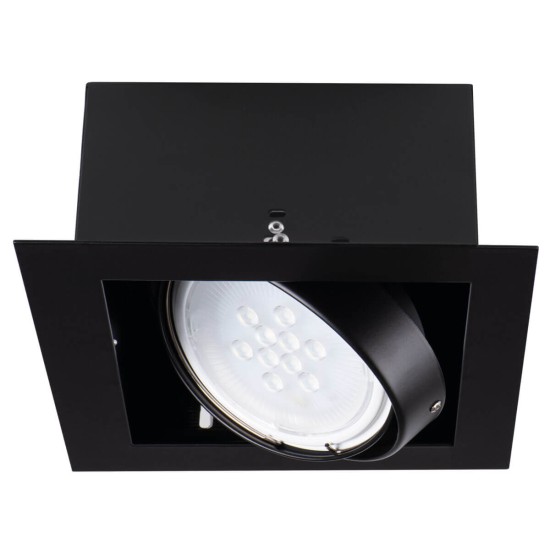 Kanlux Downlight, Einbauleuchte MATEO ES Schwarz 32930