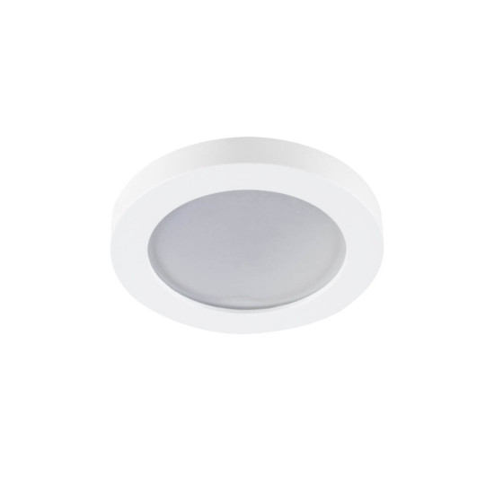 Kanlux Einbau-Downlight, Einbauleuchte FLINI IP44 Gx5,3/GU10 Weiß IP44/20 33123