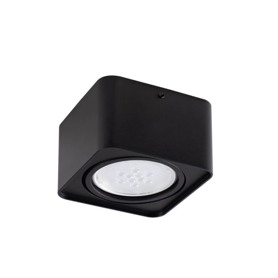 Kanlux TUBEO ES 50-B GU10 Deckeneinbauleuchte Schwarz 33271