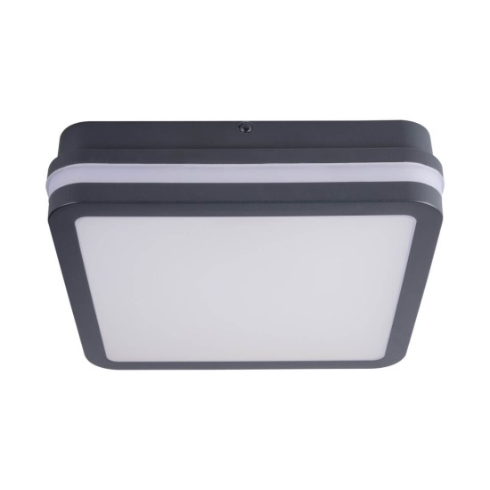 Kanlux LED- Deckenleuchte BENO Graphit IP54 33349