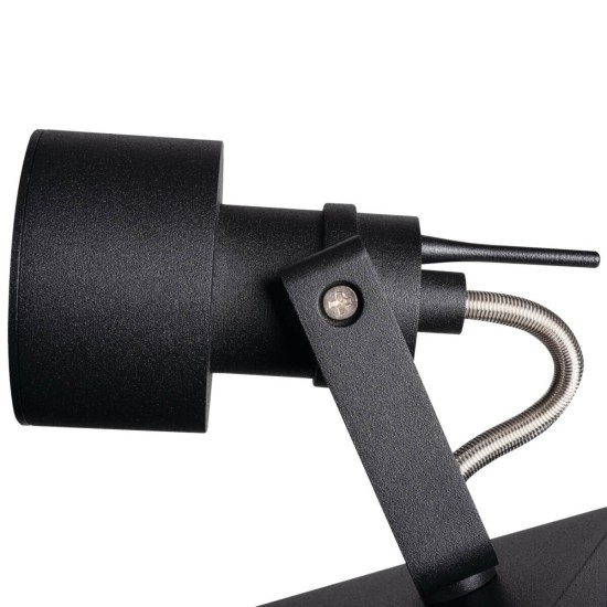 Kanlux Wand-Deckenleuchte SONDA II GU10 Schwarz 34920