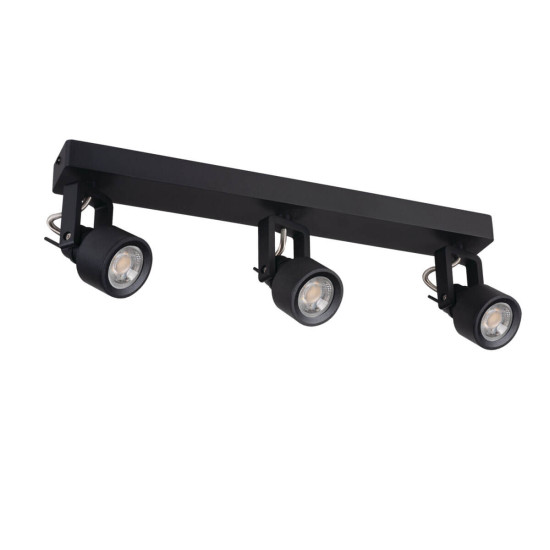 Kanlux Wand-Deckenleuchte SONDA II GU10 Schwarz 3x 34924