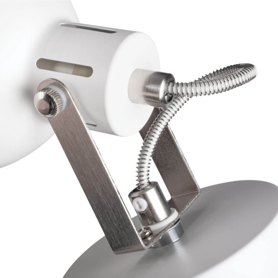 Kanlux Wand-Deckenleuchte DERATO E14 Schwarz/Silberfarben 35640