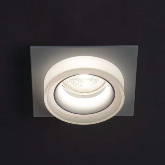 Kanlux Einbau-Downlight, Einbauleuchte LONVI Gx5,3/GU10 Weiß 35740