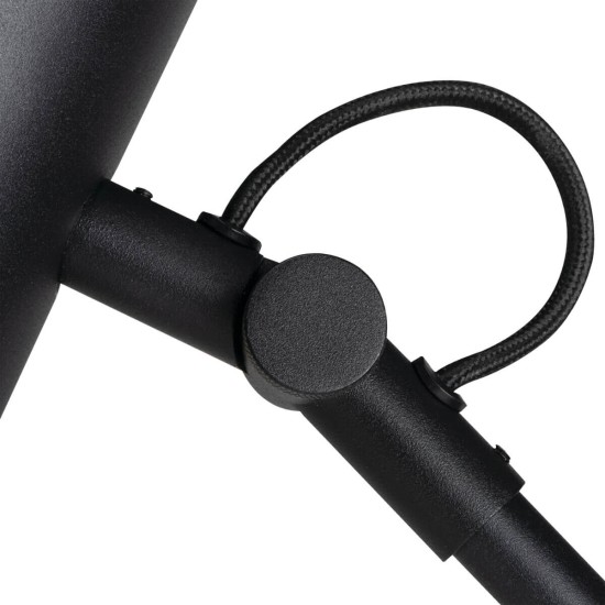 Kanlux Wand-Deckenleuchte AGZAR EL E14 Schwarz 36254