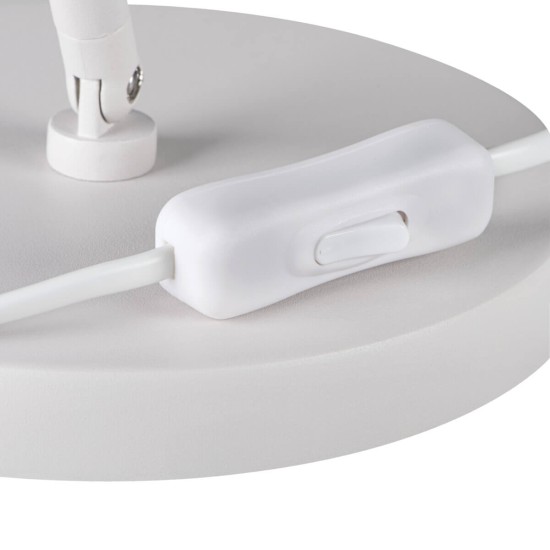 Kanlux Tischleuchte JUSI E27 E27 Weiß 36270