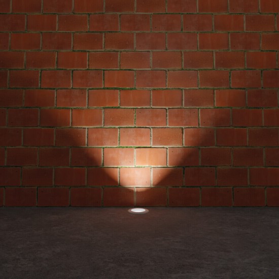 Kanlux Bodeneinbaustrahler BERG AD GU10 Edelstahl IP67 36430