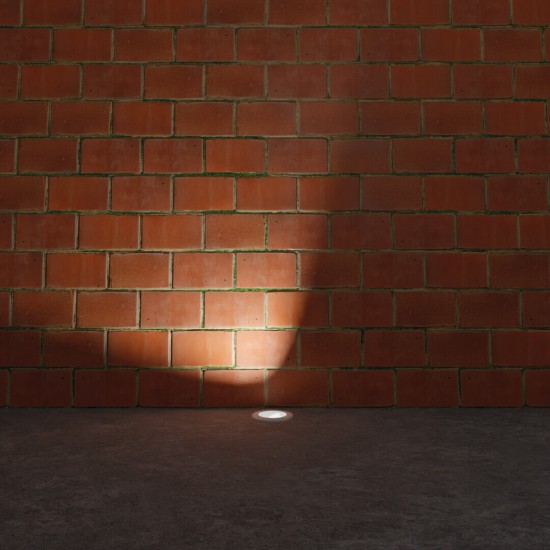 Kanlux Bodeneinbaustrahler BERG AD GU10 Edelstahl IP67 36430