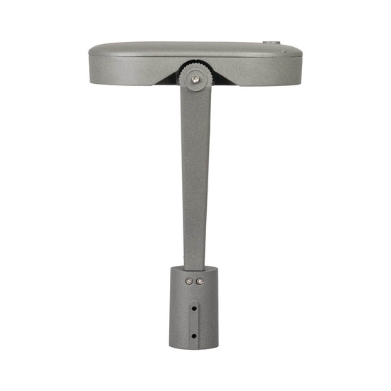 Kanlux LED Mastleuchte Parcoli 50W einstellbar CCT warm-/neutral-/tageslichtweiss 3000K/4000K/6500K IP66 Grau Aluminium 30x30cm 36435
