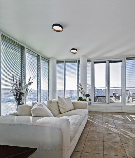 Kanlux 36465 RIFA LED Deckenleuchte 17,5W WW-B/G