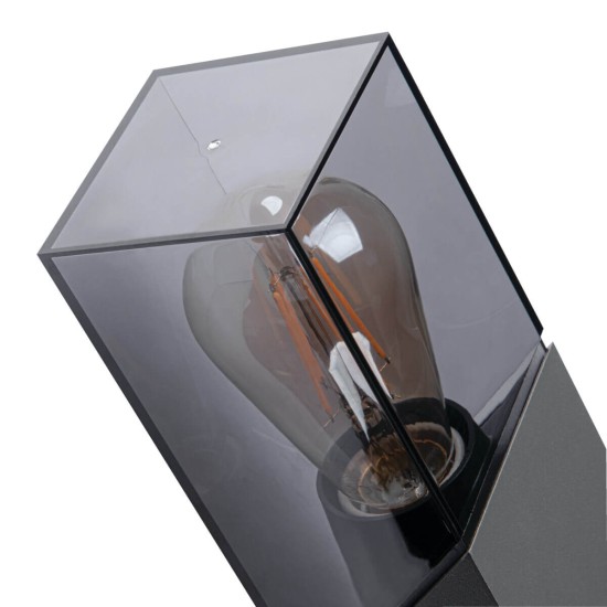 Kanlux Außenleuchte, Outdoorlampe LAVEN E27 Graphit IP44 36545