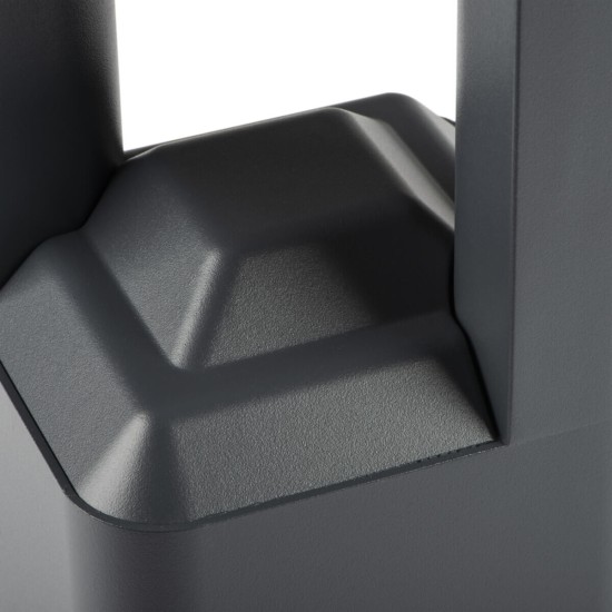 Kanlux Außenleuchte, Outdoorlampe PEVO GX53 Graphit IP44 36550